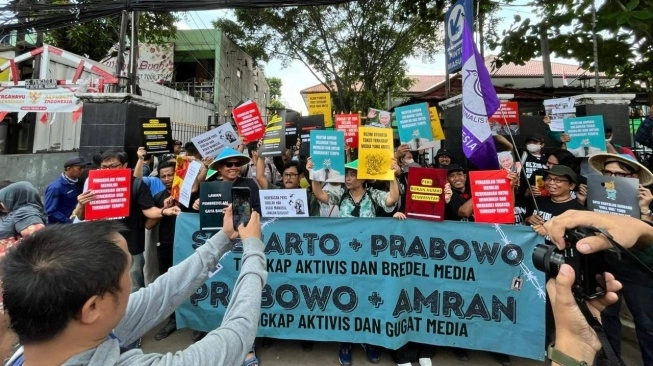 AJI dan Masyarakat Sipil Dukung Tempo, Nilai Gugatan Rp200 Miliar Amran Sulaiman Ancaman bagi Kebebasan Pers