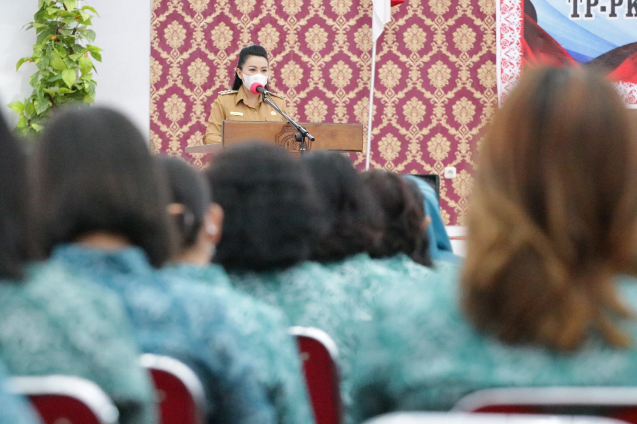 TP PKK Landak Diminta Aktif bantu Sosialisasikan Program Pemerintah