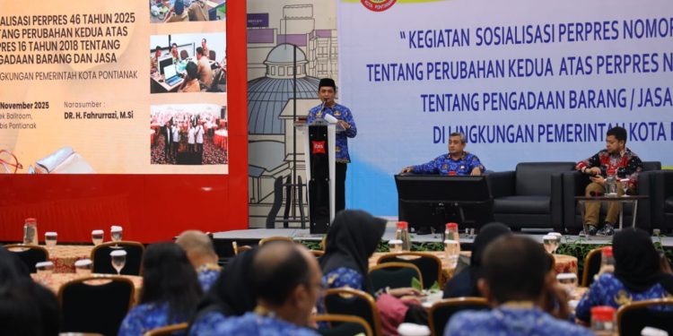 Pemkot Pontianak Dorong Efisiensi Pengadaan Barang dan Jasa Lewat Perpres Baru
