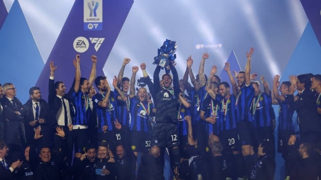Inter Milan Juara Piala Super Italia