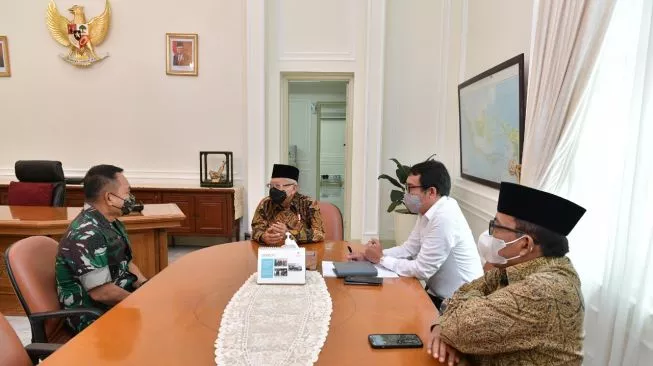 Temui Wapres Ma’ruf, KSAD Lapor Bakal Gunakan Strategi Humanis untuk Keamanan Papua