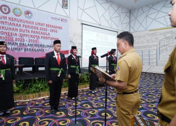 FKUB dan Duta Pancasila Pontianak Dikukuhkan, Wujud Komitmen Jaga Kerukunan dan Nilai Kebangsaan