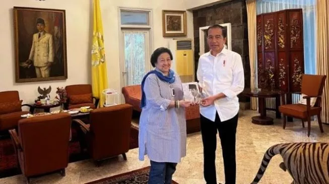 Pertemuan Empat Mata Jokowi-Megawati Bahas Krisis Pangan Hingga Pemilu 2024
