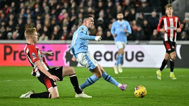 Liga Inggris: Man City Lumat Brentford, Tempel Ketat Liverpool