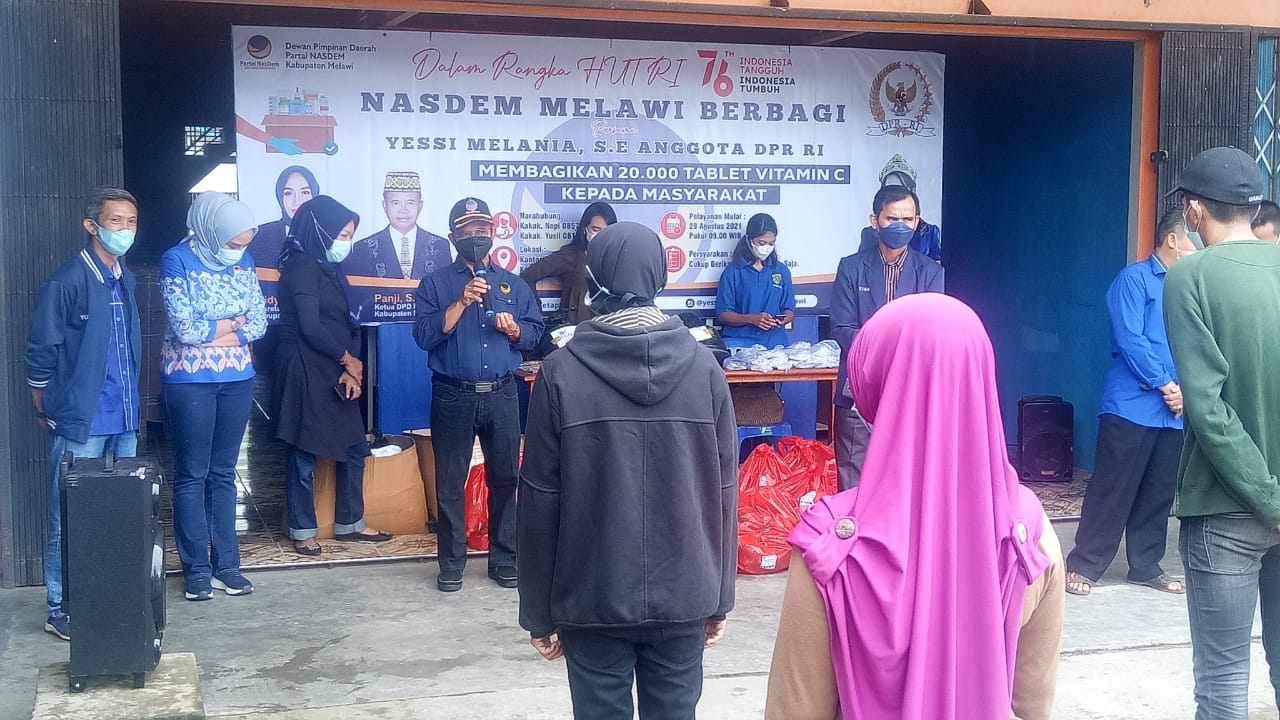 Ini Andil Partai NasDem Melawi ditengah Pandemi COVID-19