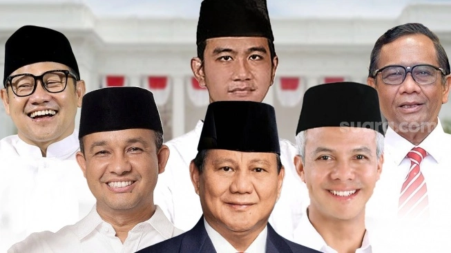 Survei Litbang Kompas: Prabowo-Gibran Unggul 39,3 Persen Suara, Anies-Cak Imin dan Ganjar-Mahfud Tertinggal Jauh