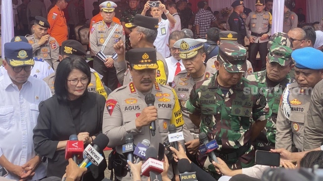 Polri Terjunkan 129.923 Personel Gabungan Jaga Kondusifitas Natal dan Tahun Baru 2024