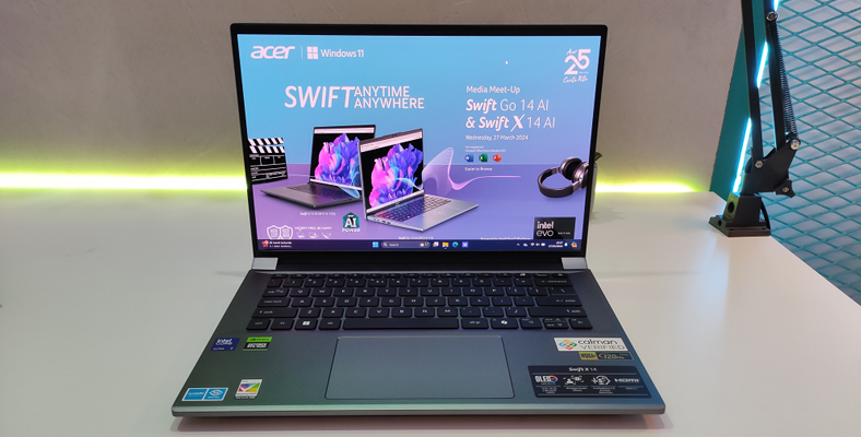 Acer Indonesia Rilis Laptop Konten Kreator Acer Swift X 14 AI