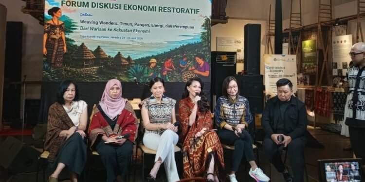 Forum Ekonomi Restoratif Dorong Perempuan Jadi Subjek Pembangunan