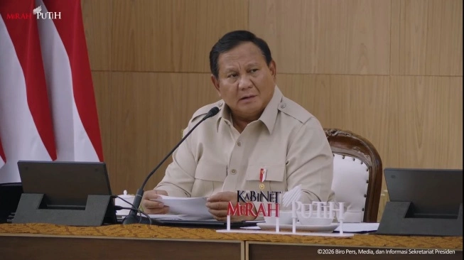 Kelakar Prabowo Minta Koalisi Awasi Cak Imin Saat Retret Kabinet