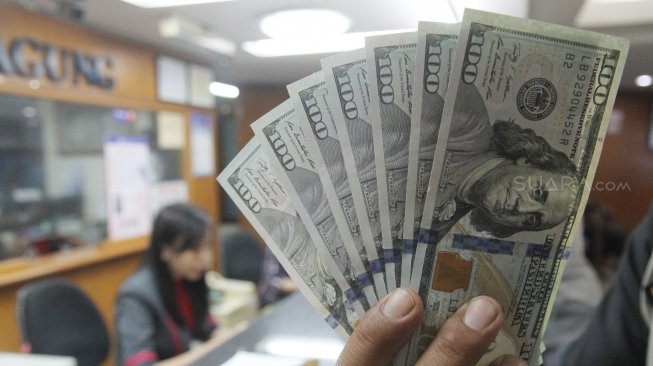 Rupiah Melemah dari Dolar AS Pagi Ini
