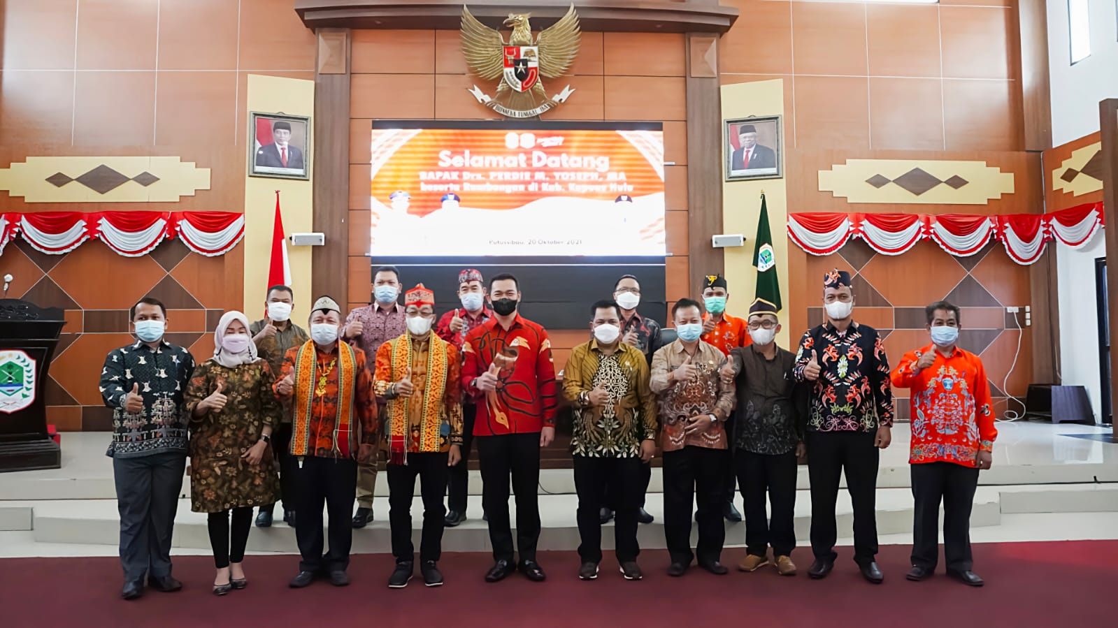 Bupati Sis Ekspose Kapuas Hulu ke Pemkab Murung Raya, Gagas Akses Perbatasan Wilayah untuk Kepentingan Bersama