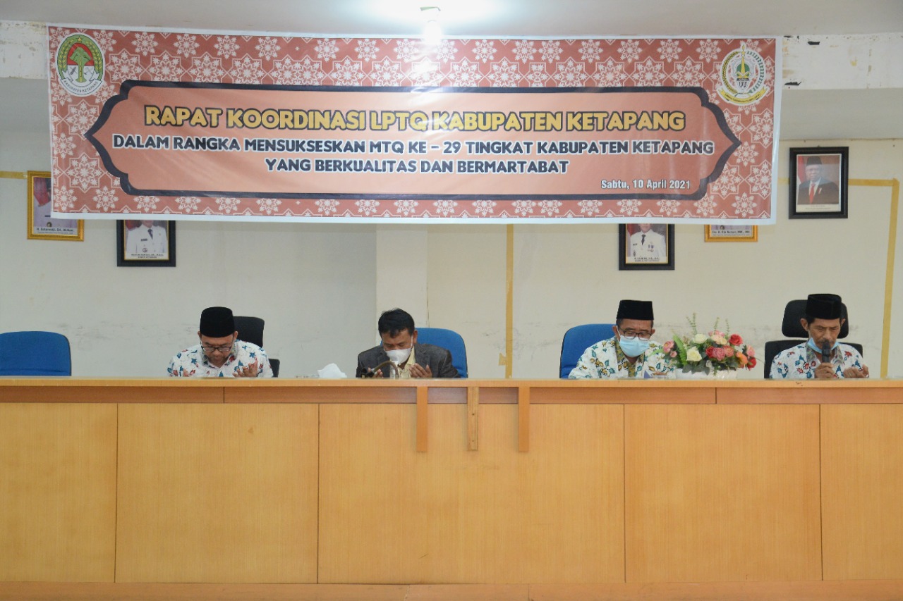 Ketapang Formulasikan Kerja Super Tim Tingkatkan Prestasi LPTQ  dan MTQ