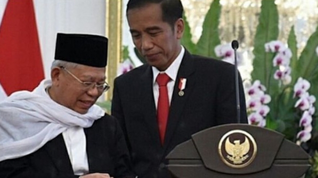 Jokowi Dan Ma’ruf Amin Hadiri Pengukuhan PBNU Di IKN Nusantara