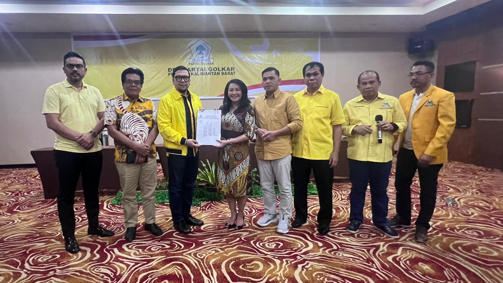 Partai Golkar Resmi Dukung Karolin-Erani, Pilkada Landak Berpotensi Lawan Kotak Kosong