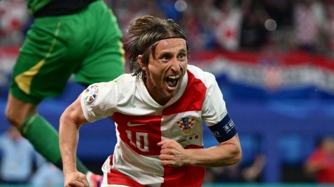 Luka Modric Pecahkan Rekor Jadi Pemain Tertua yang Cetak Gol di Euro