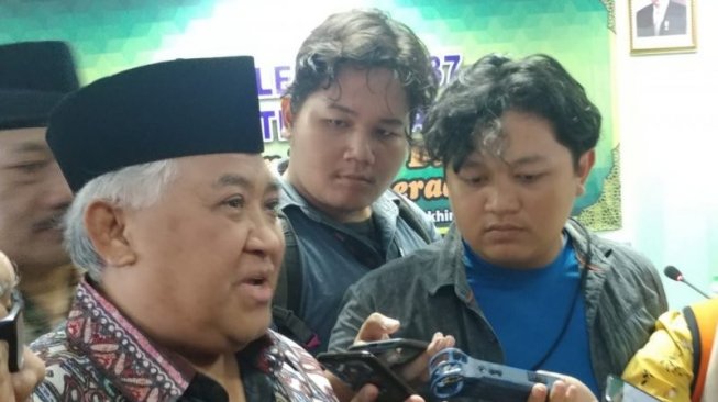 Tanggapan Din Syamsuddin Usai Dilaporkan dan Dituduh Radikal