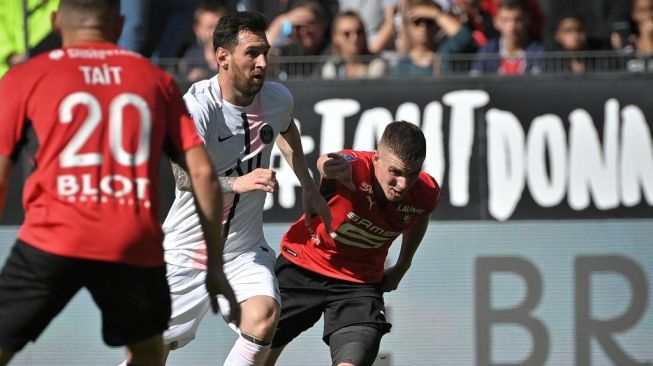 Trending: PSG Dipermalukan Rennes di Ligue 1, Lionel Messi Melempem