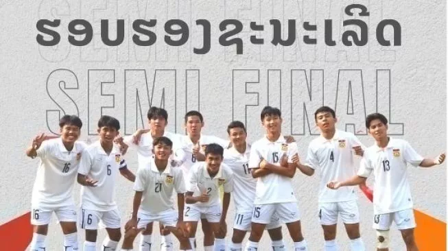 Laos U-19 Jadi Tim Pertama yang Lolos ke Semifinal Piala AFF U-19 2022
