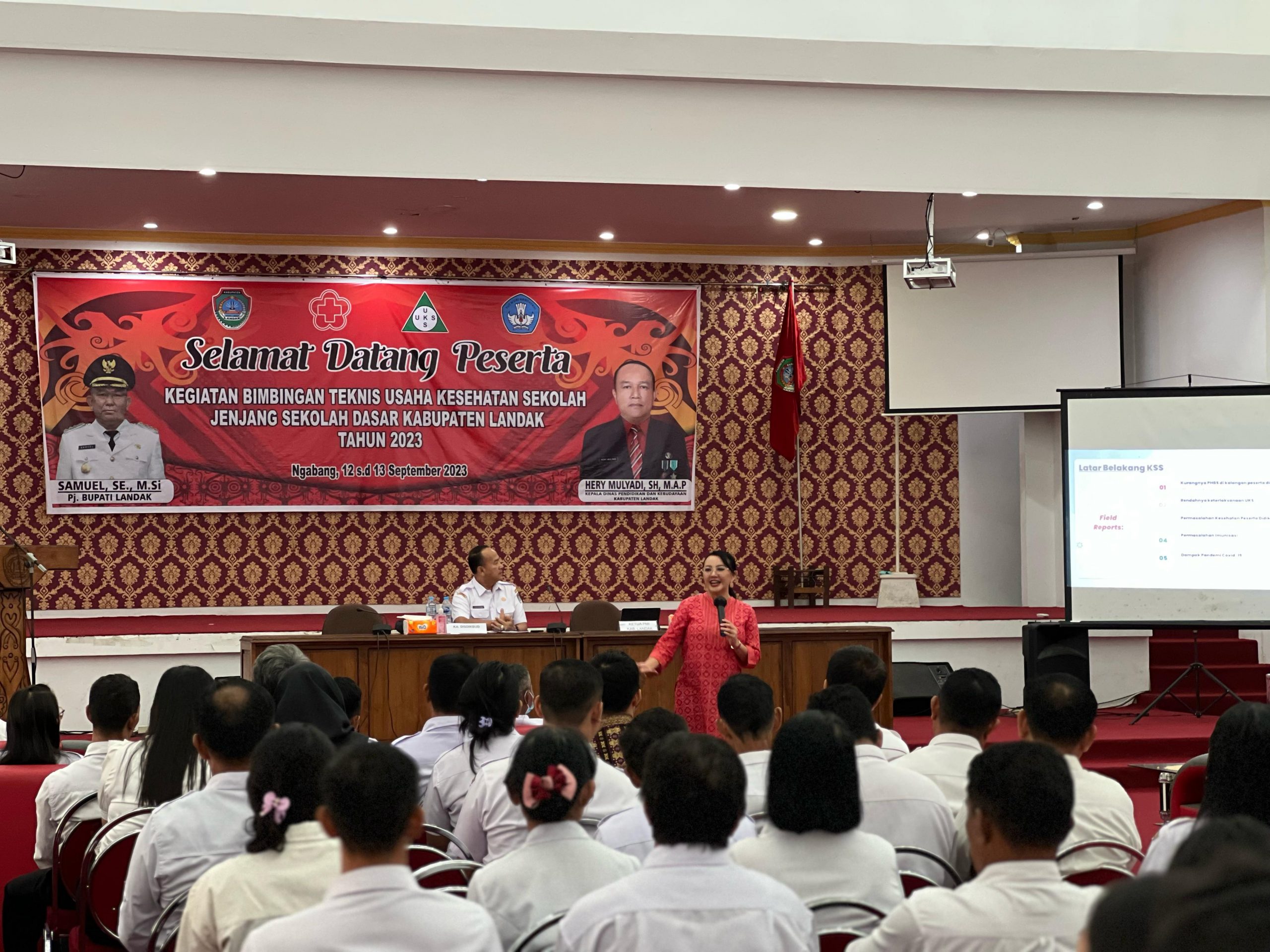 Jadi Pemateri Bimtek UKS SD, KMN Klaim Capaian Kinerja Bidang Pendidikan