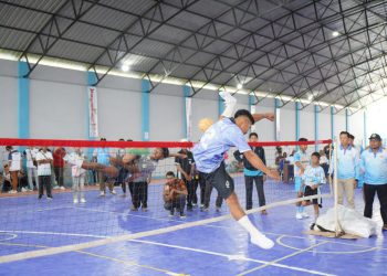 Kejuaraan Sepak Takraw se-Kalbar Resmi Bergulir, Puluhan Tim Unjuk Kebolehan
