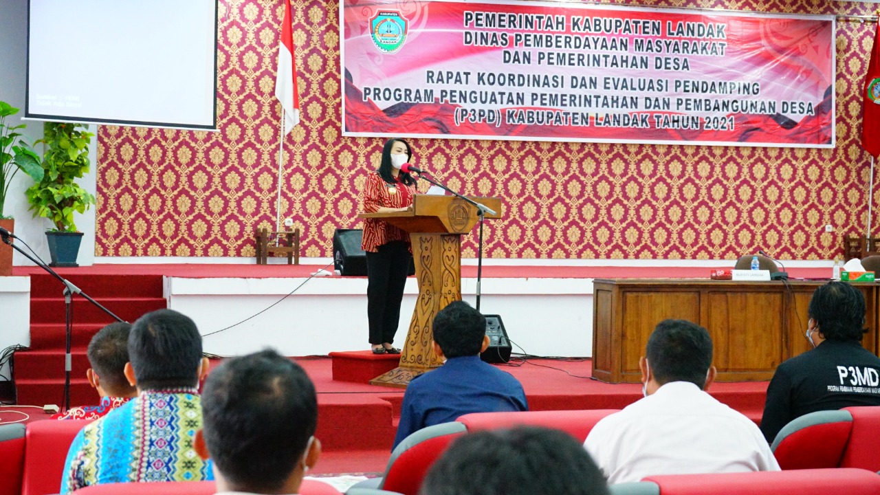 Pemkab Landak Minta Pendamping Desa Bekerja Sesuai Program Prioritas Pemerintah