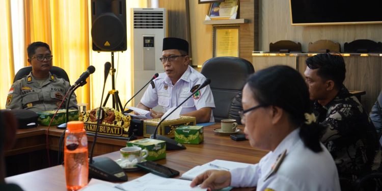 Wabup Kapuas Hulu Koordinasikan Dukungan BBM untuk MTQ dan Penanganan Kelangkaan