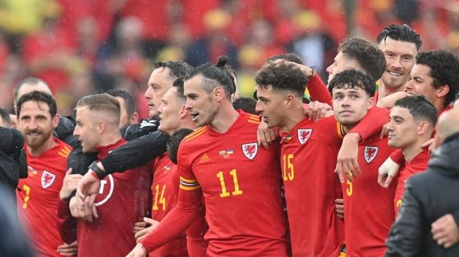 Kalahkan Ukraina, Wales Akhiri Penantian 64 Tahun ke Piala Dunia
