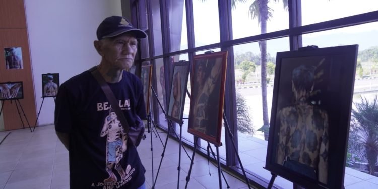 PLBN Badau Jadi Ruang Ekspresi Budaya Melalui Pameran “Tato Iban Bejalai” 2025