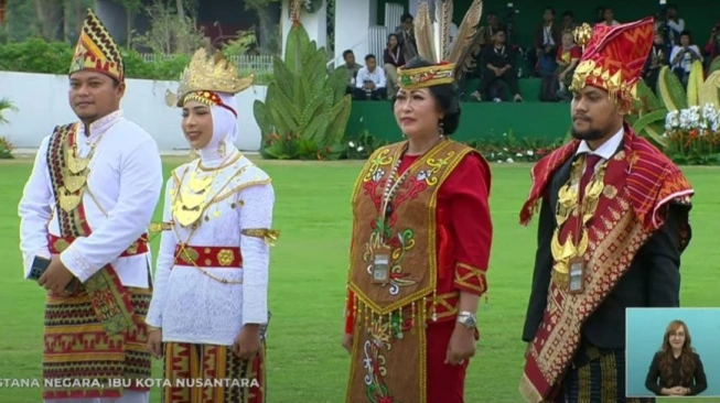 Pemenang Busana Adat Terbaik di Upacara Kemerdekaan RI di IKN, Semua Dapat Sepeda