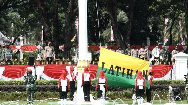 Istana Negara Gelar Geladi Kotor Peringatan Detik-detik Proklamasi Kemerdekaan