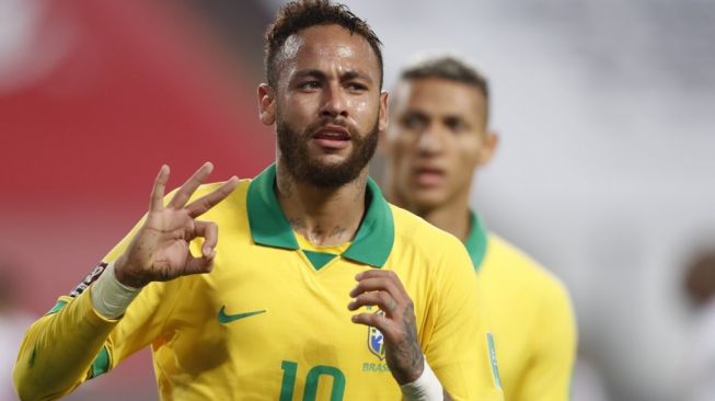 Pujian Tite untuk Neymar Usai Lewati Rekor Gol Ronaldo di Timnas Brasil