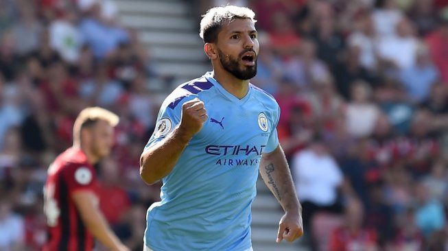 Bomber Argentina Sergio Aguero Resmi Tinggalkan Manchester City