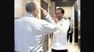 Jenguk LBP di Singapura, Jokowi: Alhamdulillah Beliau Semakin Membaik