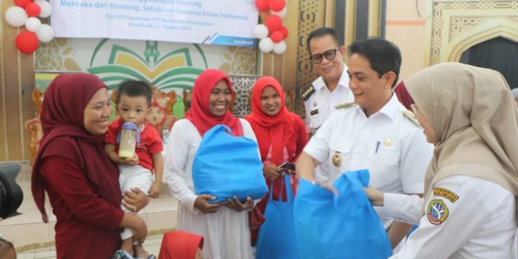 Pemkot Pontianak Gandeng PLN Tekan Angka Stunting Lewat Bantuan PMT