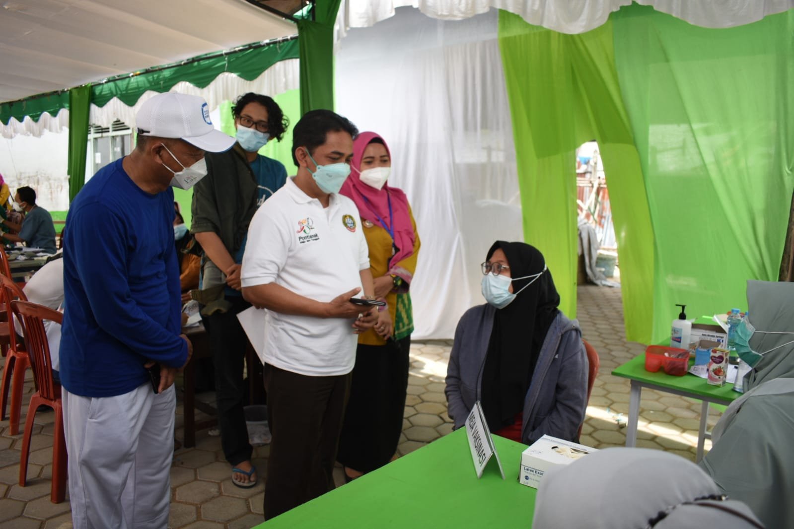 Pemkot Pontianak Optimis Capaian Vaksin Akhir Oktober 70%, Bahasan: Kesadaran Warga Divaksin Meningkat