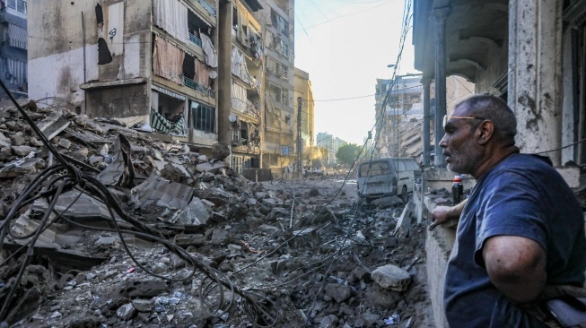 15 Orang Tewas, 63 Luka-luka Korban Serangan Udara Israel di Beirut