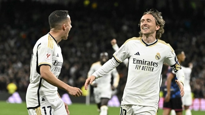 Liga Spanyol: Gol Tunggal Modric Bawa Real Madrid Hajar Sevilla