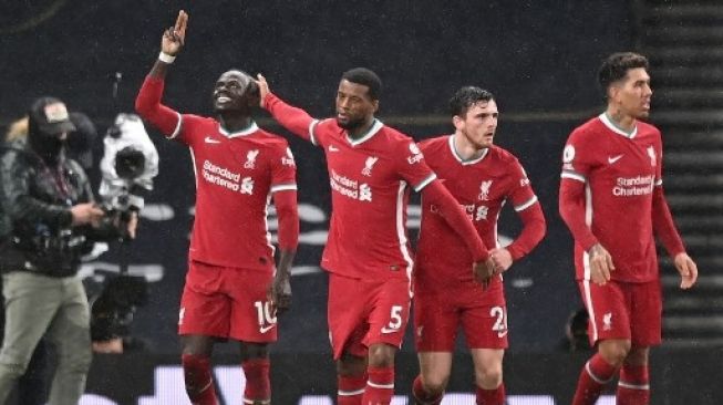 Liverpool Tundukkan Tottenham, Skor 3-1