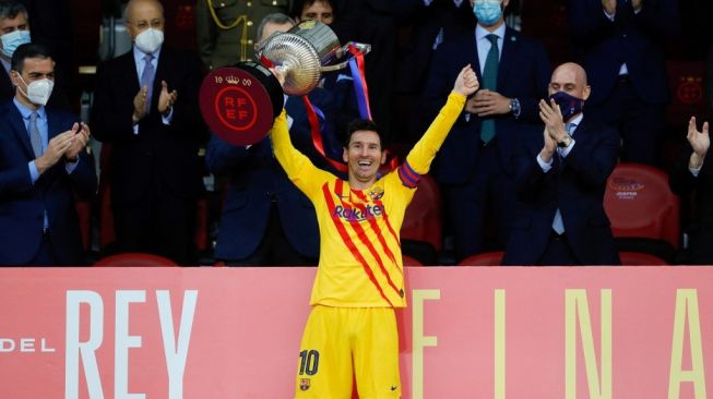 Rekor Baru Lionel Messi Usai Barcelona Juara Copa Del Rey