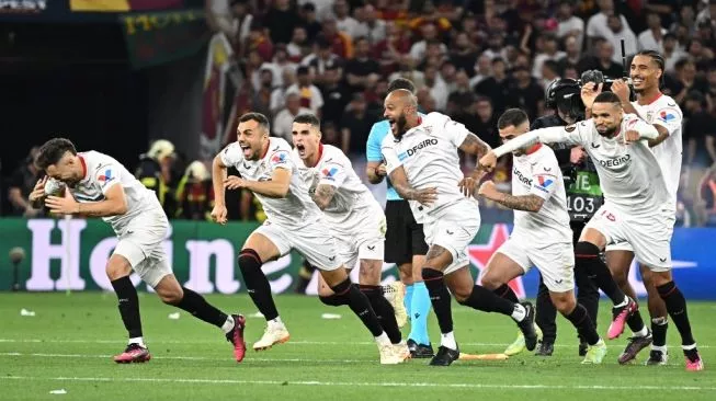 Final Liga Europa 2022-2023: Sevilla Juara usai Kalahkan AS Roma Lewat Adu Penalti