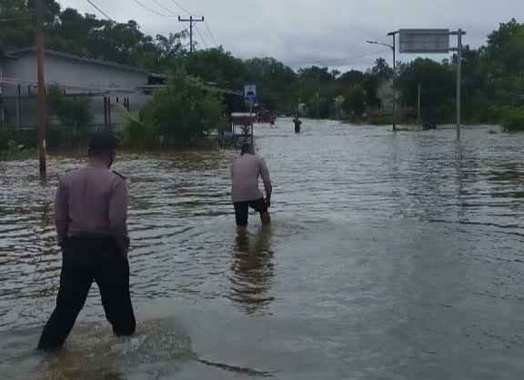 Ratusan Rumah Warga di Kecamatan Simpang Dua Terdampak Banjir