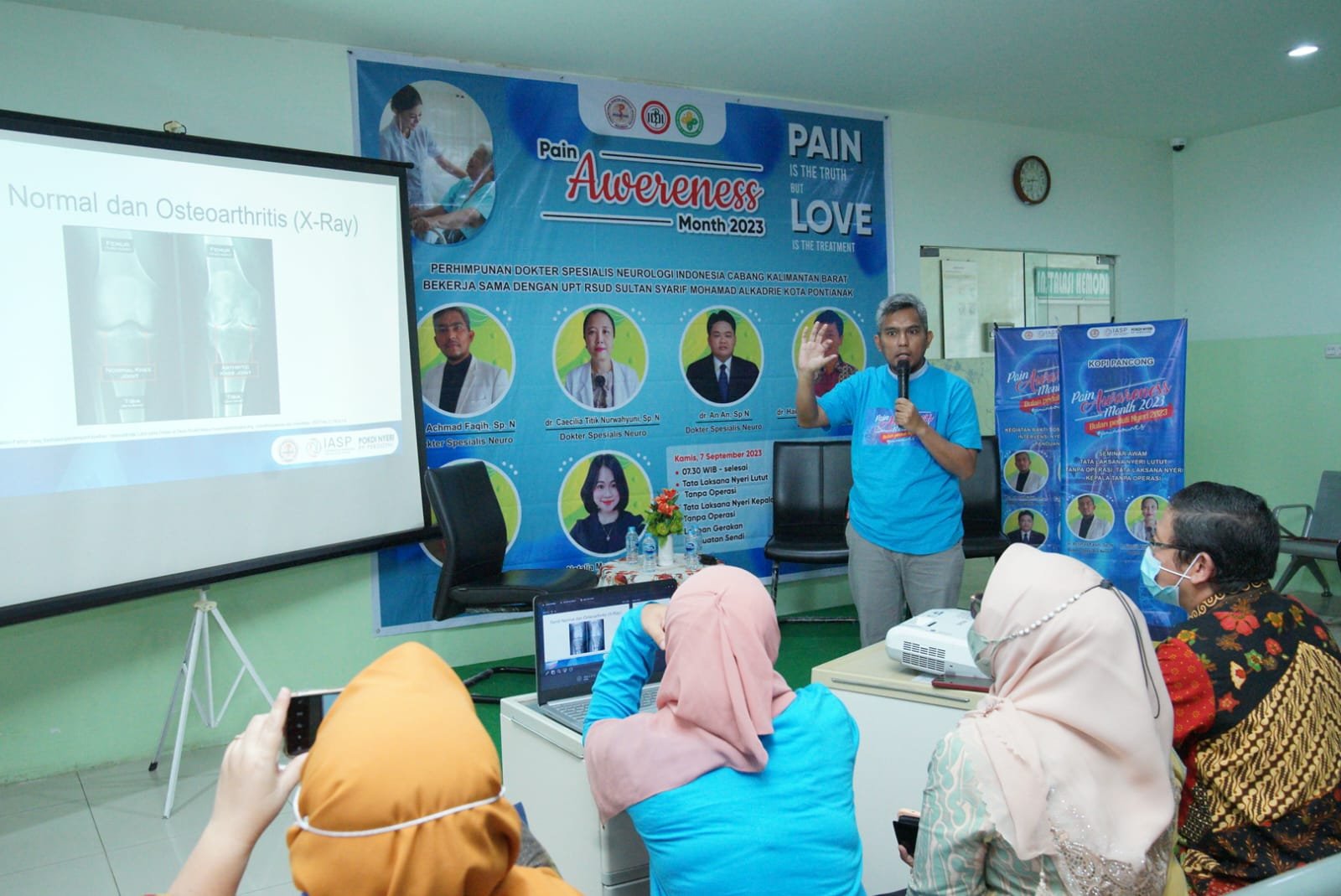 Komitmen Perdosni Tangani Nyeri, Sediakan Layanan di RSUD SSMA