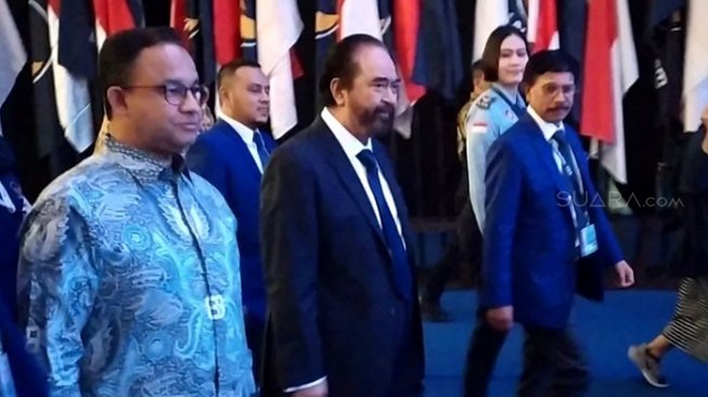 Hadiri Rakorwil, Anies Bicara Kesiapan Nasdem Menyongsong Pemilu 2024