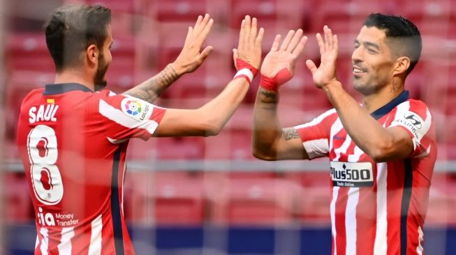 Suarez Kembali Cetak Gol, Atletico Madrid Bungkam Real Betis 2-0