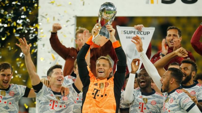 Hajar Dortmund 3-1, Bayern Munich Juara Piala Super Jerman