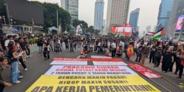 Berhasil Capai Bundaran HI, Massa Tuntut Pengusutan Pihak yang Bertanggung Jawab atas Karhutla