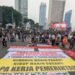 Berhasil Capai Bundaran HI, Massa Tuntut Pengusutan Pihak yang Bertanggung Jawab atas Karhutla