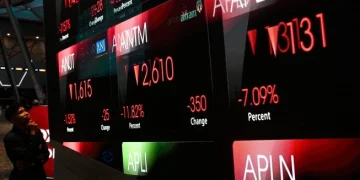 Rupiah Terpuruk di Atas Rp18.000 per Dolar AS, Pasar Saham Ikut Tertekan