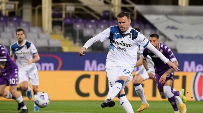 Saling Balas Gol, Atalanta Menang 3-2 di Kandang Fiorentina